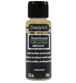 Deco Americana metallics - Champagne