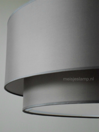 Hanglamp grijs detailfoto