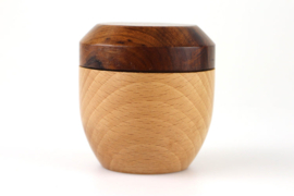 Houten mini urn