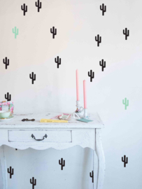 Muursticker Cactus Set