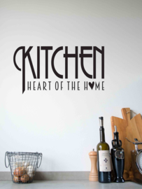 Muursticker Kitchen Heart Of The Home