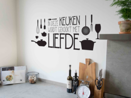 Muursticker In Deze Keuken