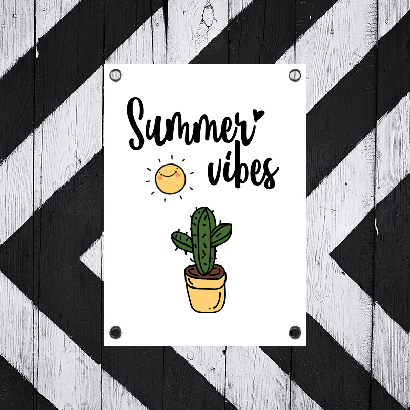 Tuinposter Summer Vibes