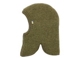 Balaclava wolfleece | Moss melange