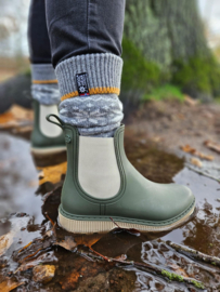 Noorse sokken van lamswol Grijs | Woolwear
