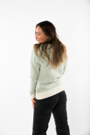 Wollen dames trui Liv | Sage
