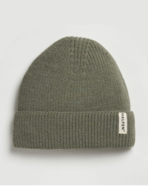 Merinowollen Kinder beanie | Olive