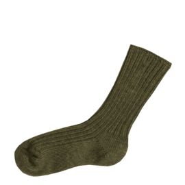 Joha wollen sokken | Donker groen
