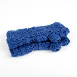 Handwarmers wol | Blauw