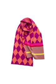 Merino sjaal Bonnies | Dahlia | Wiebertjes patroon