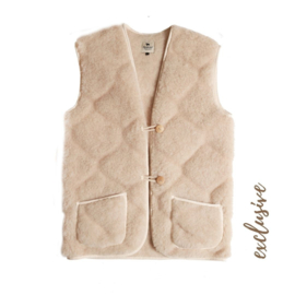 Alwero Bodywarmer Onion | Licht beige