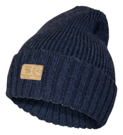 Wollen (Kinder)Beanie Ipsum | Light Navy