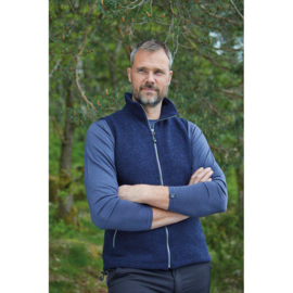 Wollen bodywarmer Dante | Navy