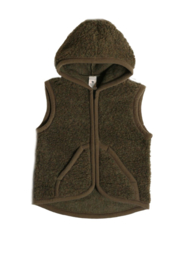 Wollen bodywarmer junior | Robby | Khaki
