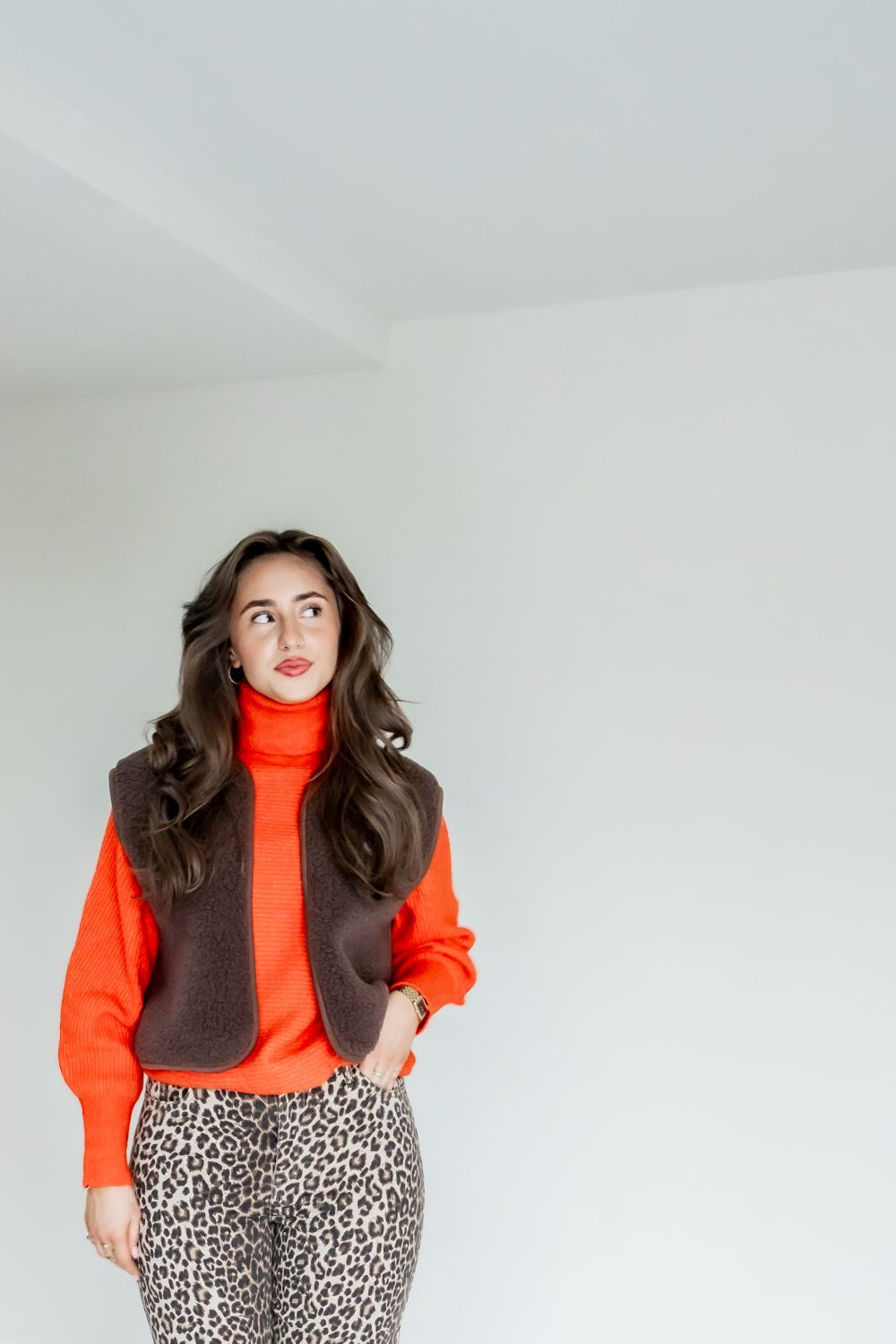 Wollen gilet Camino | Choco Martini
