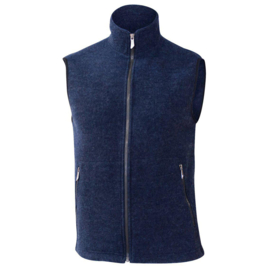 Wollen bodywarmer Kurre | Navy