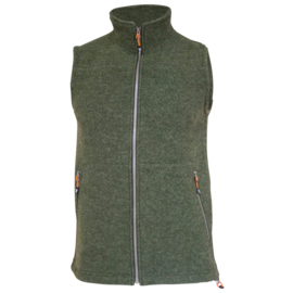 Wollen bodywarmer Dante | Loden Green