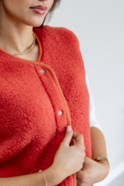 Alwero bodywarmer Tyb light - Koraal