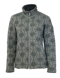 Wollen damesvest Nanne | Loden Green