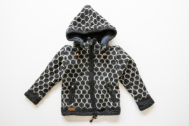 Wollen kindervest | Beehive dark