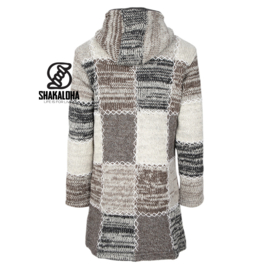 Wollen damesvest Shakaloha | Longpatch Natural