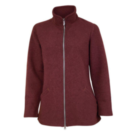 Wollen vest | Brodal long | Ruby wine