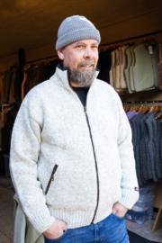Wollen vest Norwool | Off white