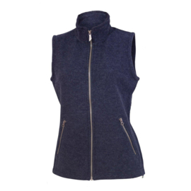 Wollen bodywarmer Flora | Navy