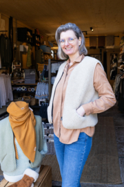 Alwero bodywarmer Pos light | Sand