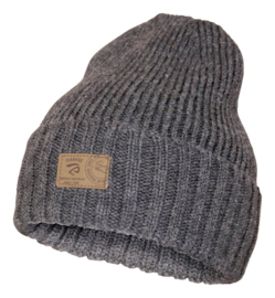 Wollen (Kinder)beanie Ipsum | Grey