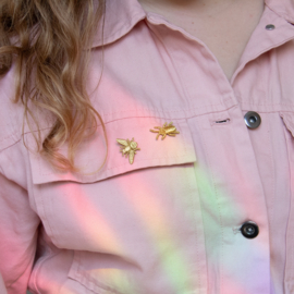 Geborduurde broches | Insecten