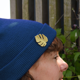 Geborduurde broches | Bladeren