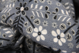 Wollen vierkante sjaal Agata | Grijs