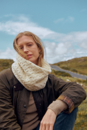 Newport Aran kolsjaal | wit