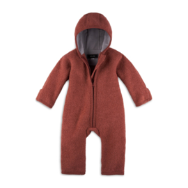 Halfen Kinder overall - gekookte wol | Maroon