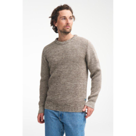 Wollen trui Petal NLS | Birch mouliné