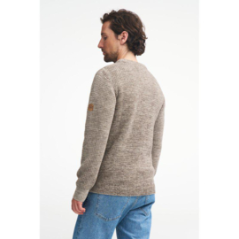 Wollen trui Petal NLS | Birch mouliné