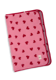 Wollen wiegdeken | Alwero | Bubble gum heart
