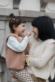 Wollen bodywarmer junior | Tyb light | Rugby tan