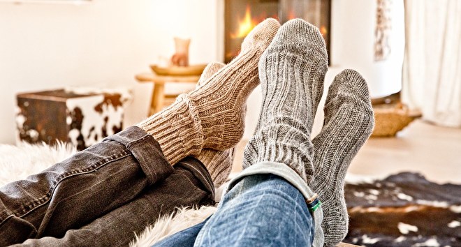 compact toren echtgenoot Geen koude voeten meer met wollen sokken en pantoffels | Blog | De Wildakker