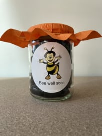 Bee well soon gevuld met honing drop (350 g)