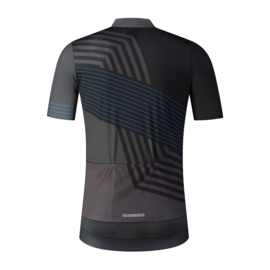 Shimano MTB Shirt Kita Zwart Blauw