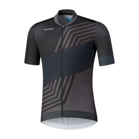 Shimano MTB Shirt Kita Zwart Blauw