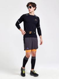 pro trail fuseknit tee  m zwart