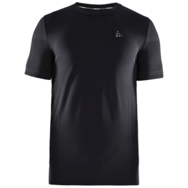 Craft urban run fuseknit light ss tee black