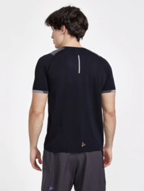 pro trail fuseknit tee  m zwart