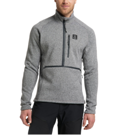 Risberg 1/2 zip men concrete