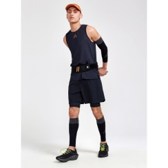 pro trail singlet men black