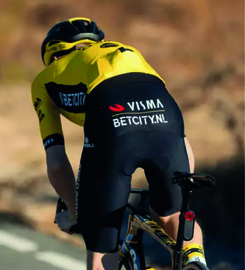 Team Visma lease a bike bibshiort 2024