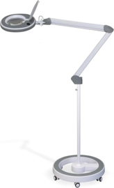 Loeplamp-127mm LENS- 3 dioptrie-60 LED-Statief